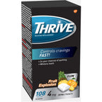 Thrive Gum 4mg Extra Strength Nicotine Replacement Fruit Explosion 108 count