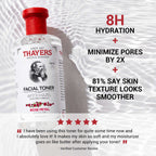 Rose Petal Alcohol Free Witch Hazel Face Toner with Aloe Vera formula 355ml