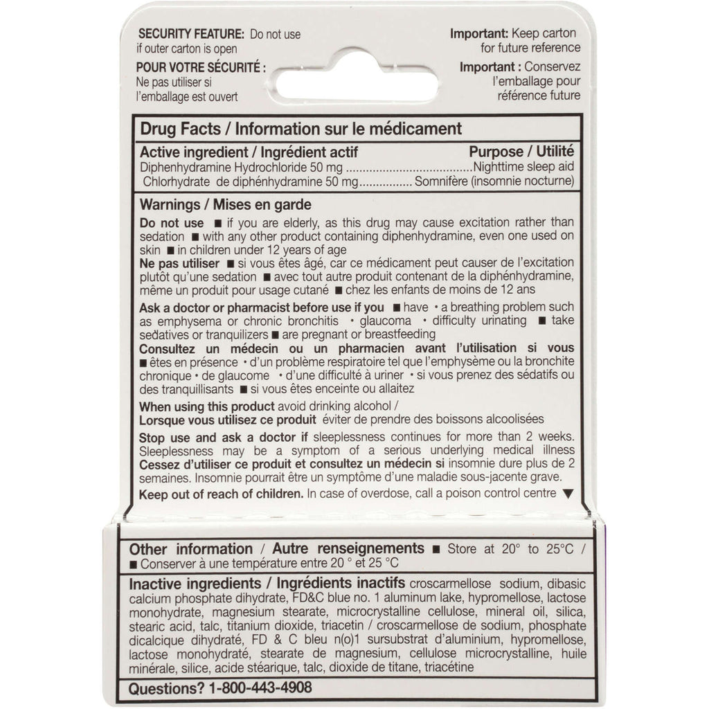 Sleep-eze Extra Strength Minis Coated Tablets