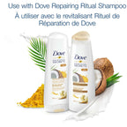 Dove Nourishing Secrets Shampoo for damaged hair Repairing Ritual with coconut oil and turmeric 355 ml