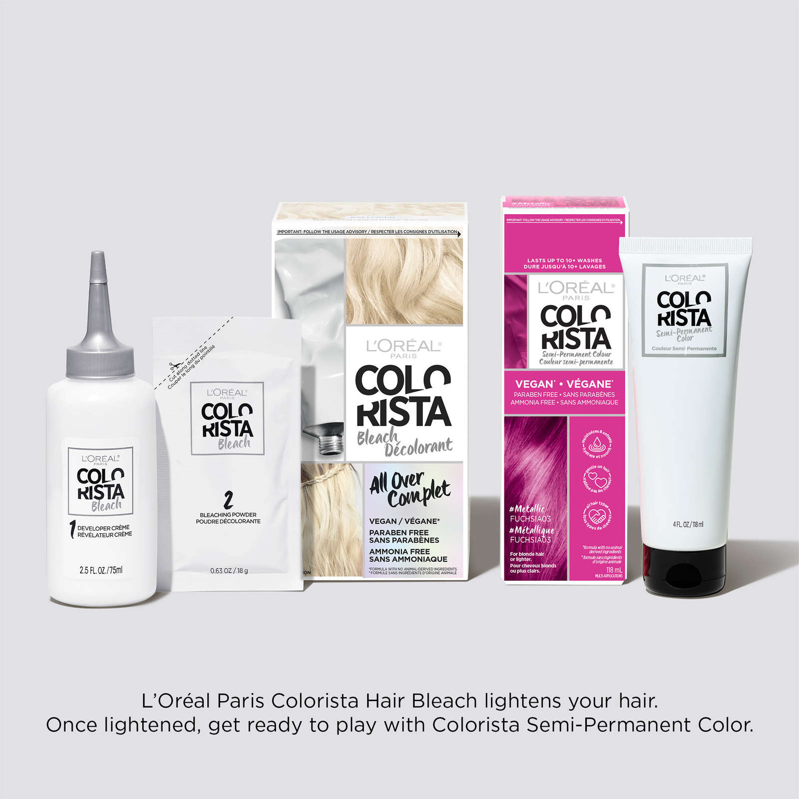 Colorista Hair Bleach Hair Color