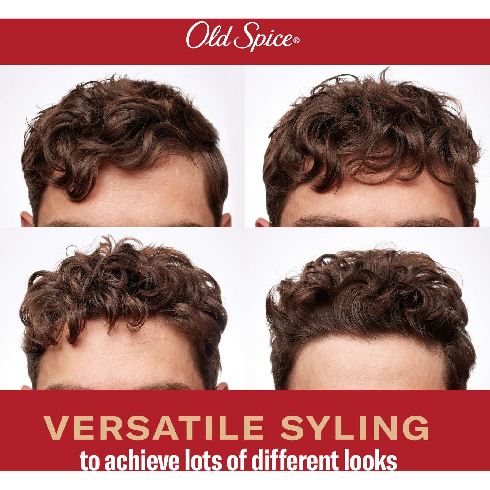Old Spice Hair Styling Fiber Wax for Men, 63 g