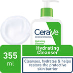 Hydrating Cleanser With Hyaluronic Acid and 3 Ceramides, Normal to Dry Skin , Fragrance Free