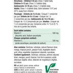 Chewable Vitamin C 500 mg Tropical Fruit Flavour