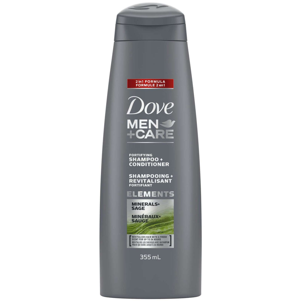 Dove Men+Care Shampoo+Conditioner Minerals+Sage 355 ML