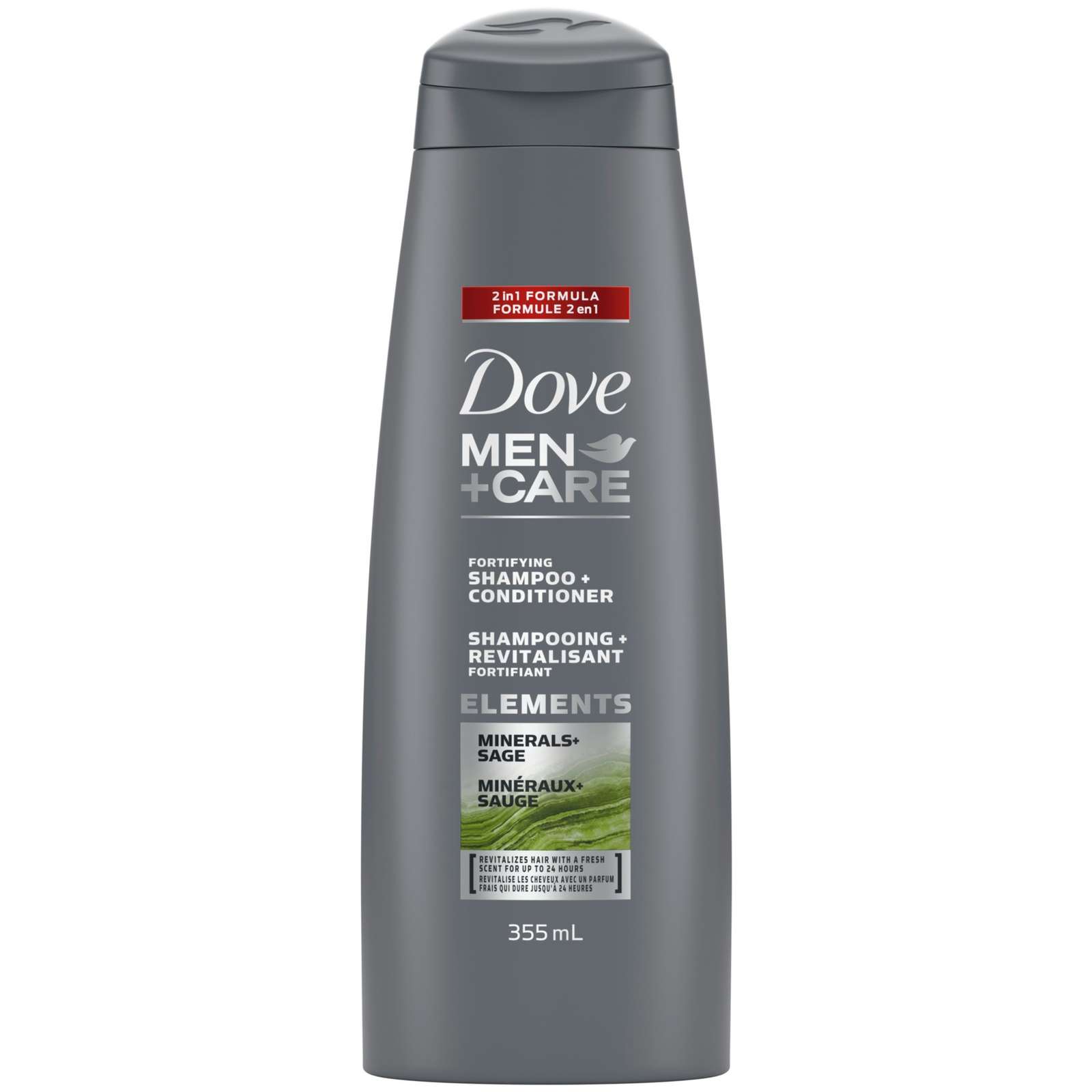 Dove Men+Care Shampoo+Conditioner Minerals+Sage 355 ML