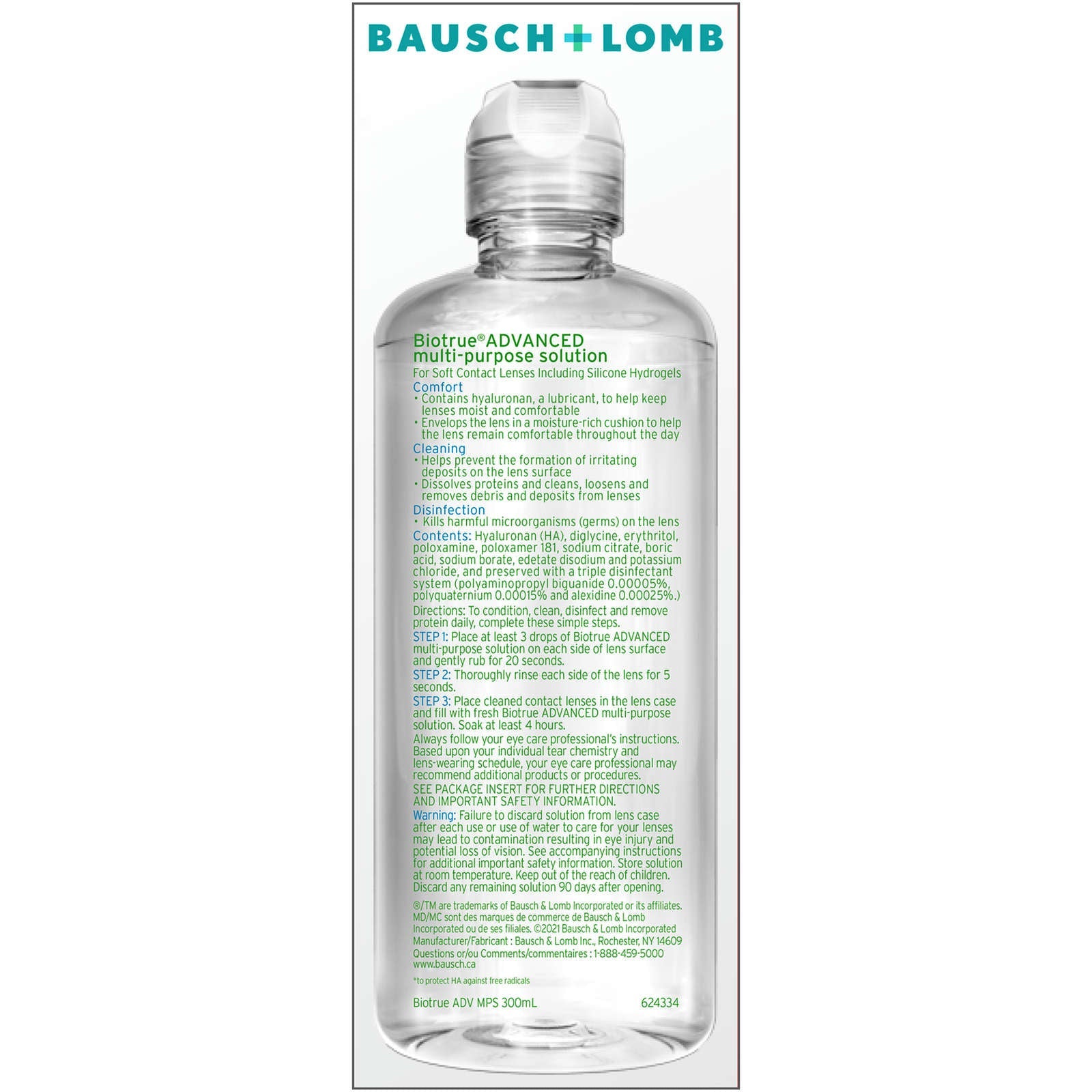 Biotrue Advanced Multi-Purpose Solution