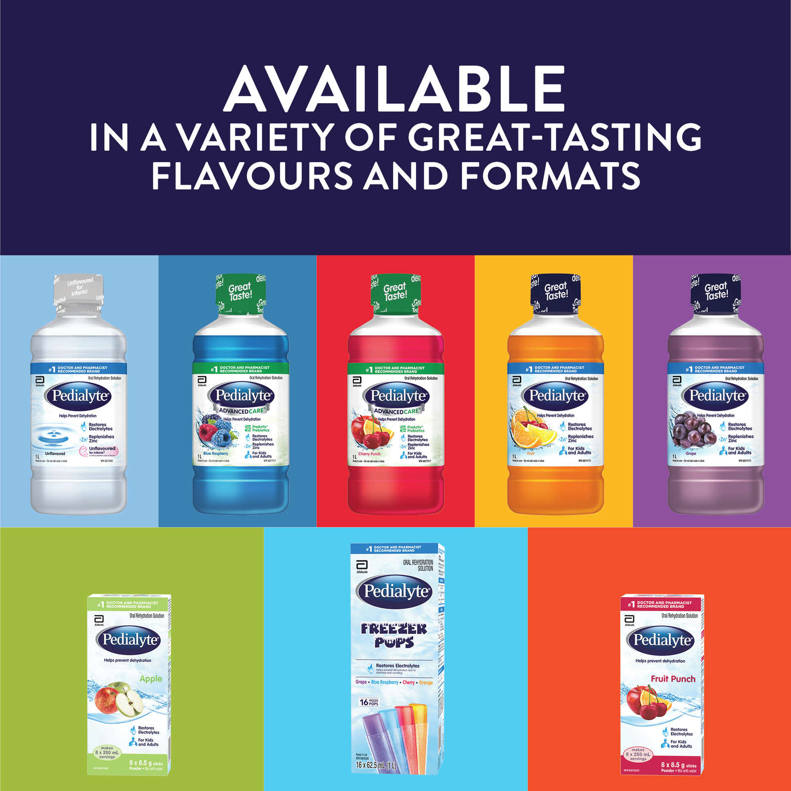 Pedialyte® Freezer Pops