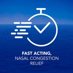 hydraSense Full Stream Nasal Spray, Daily Nasal Care, Fast Relief of Nasal Congestion, 100% Natural Source Seawater, Preservative-Free, 210 mL