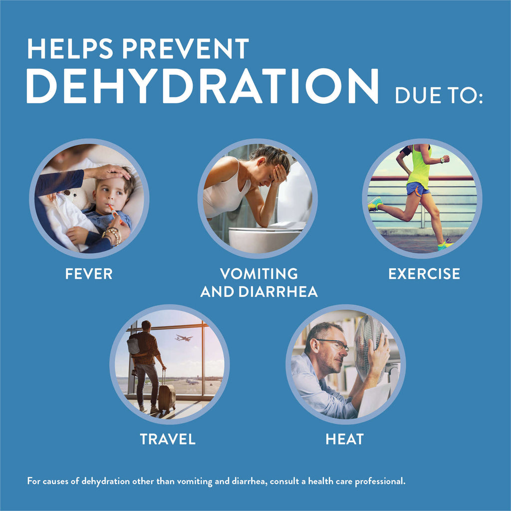 Pedialyte® AdvancedCare, Electrolyte Oral Rehydration Solution, Blue Raspberry, 1-L Bottle