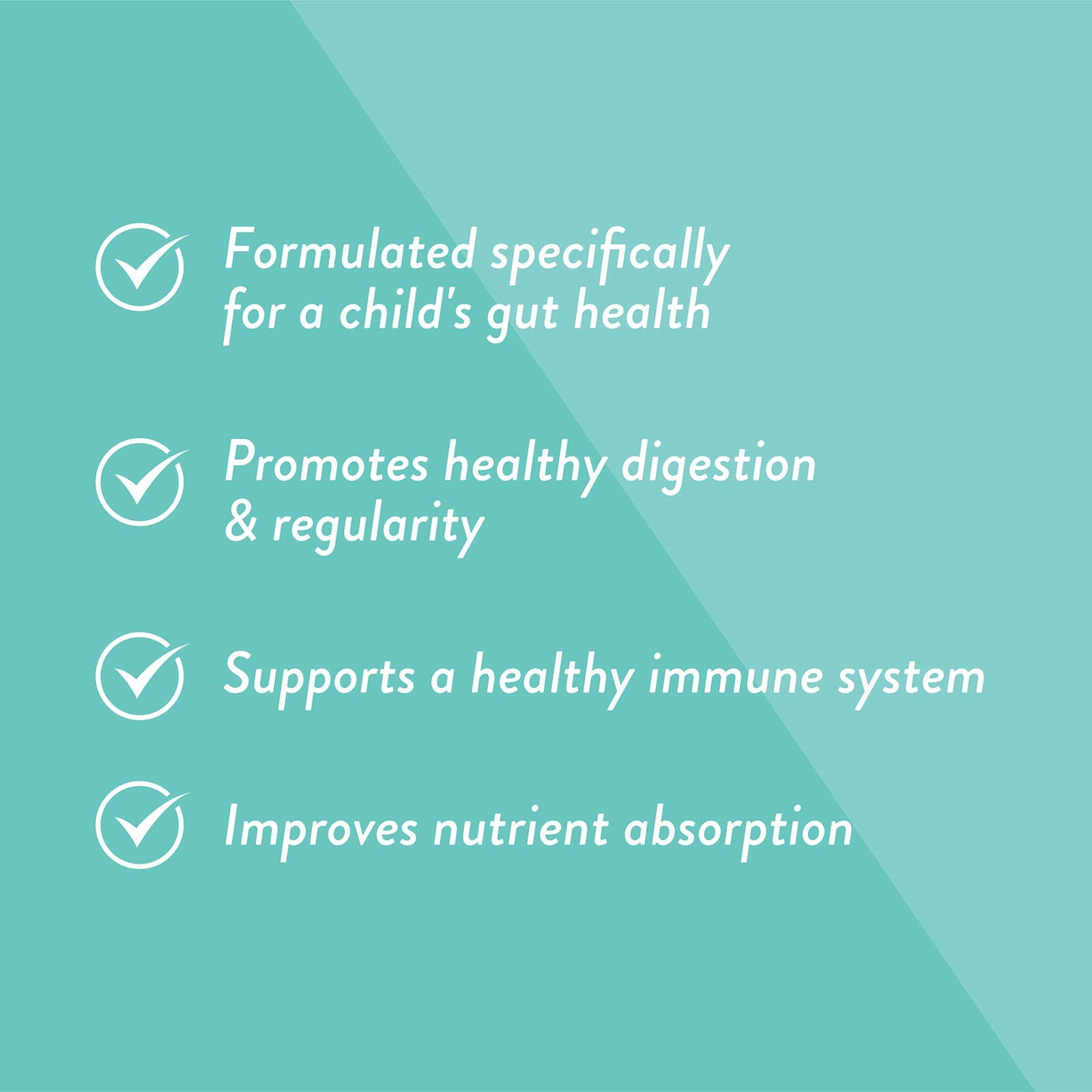 Advanced Gut Health Chewable Probiotic for Kids, Lemonade Flavor, 5 Billion CFU