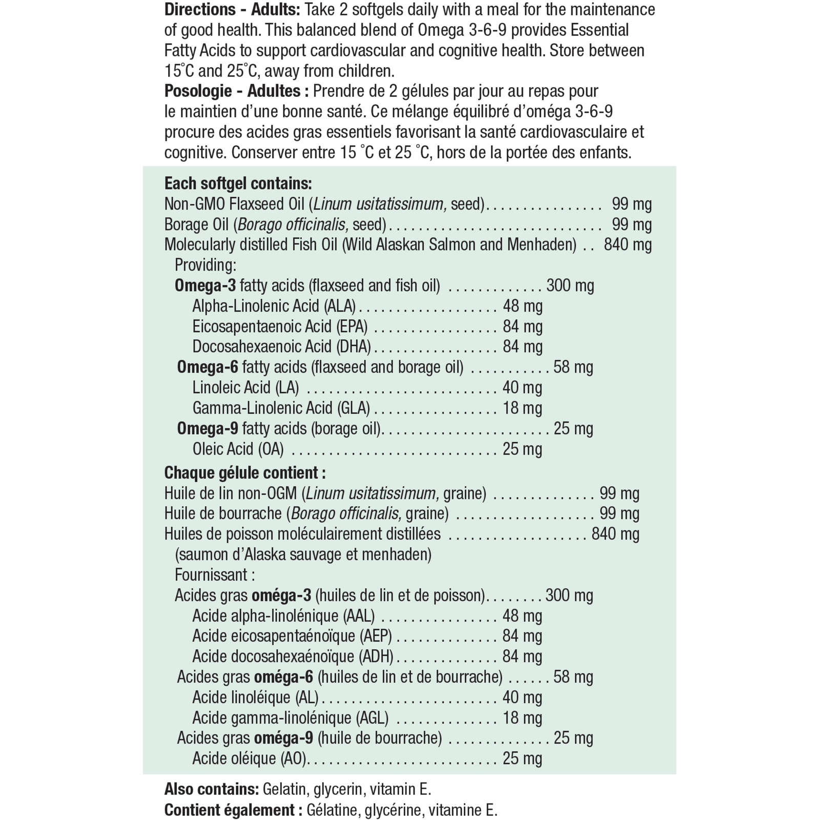 Omega 3-6-9 1,200 mg