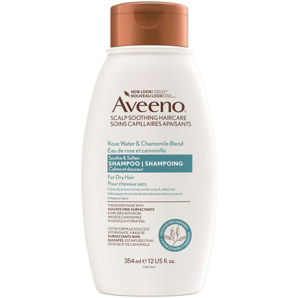 Rose Water and Chamomile Shampoo for Sensitive & Soft