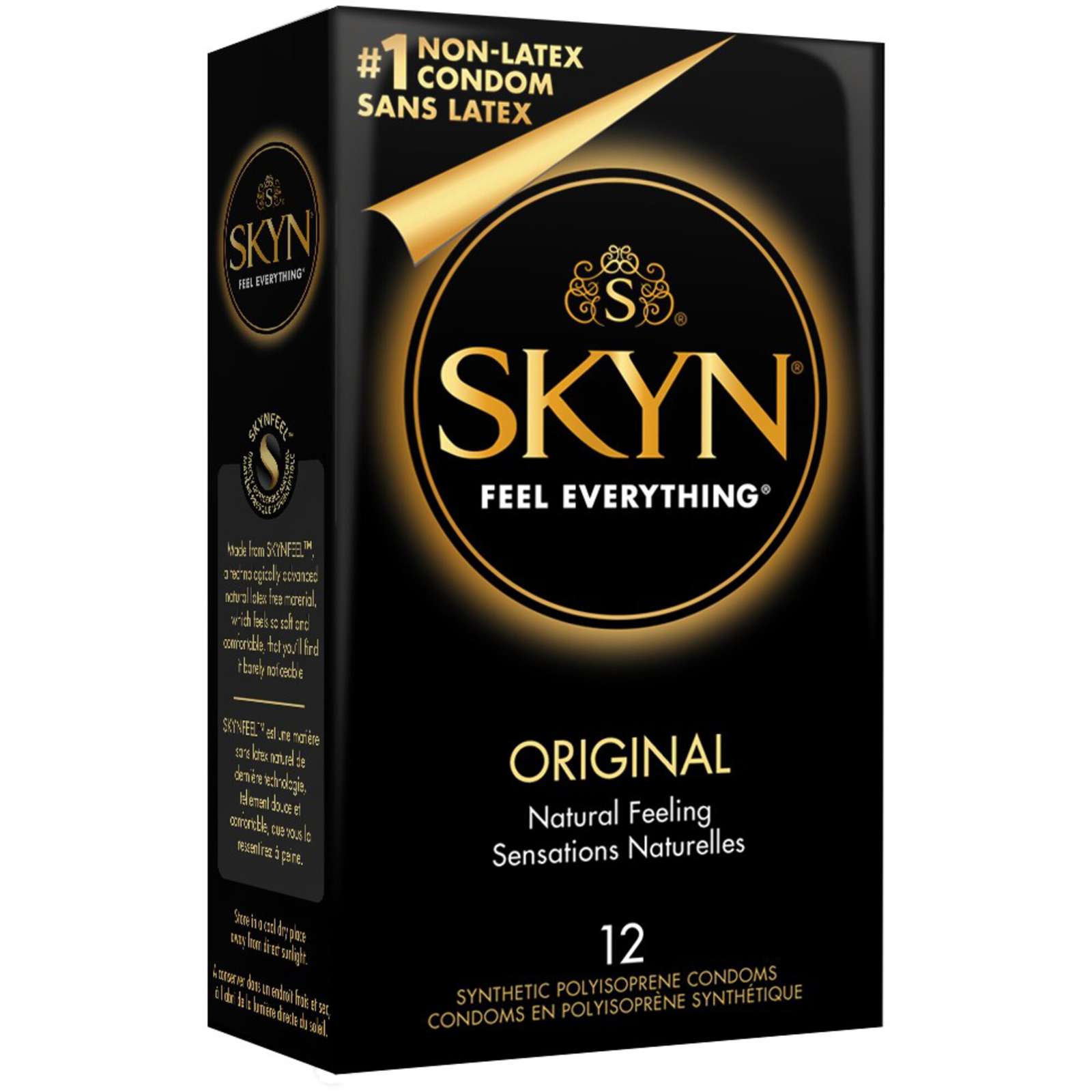 SKYN® Original 12 Natural Latex Free Lubricated Condoms
