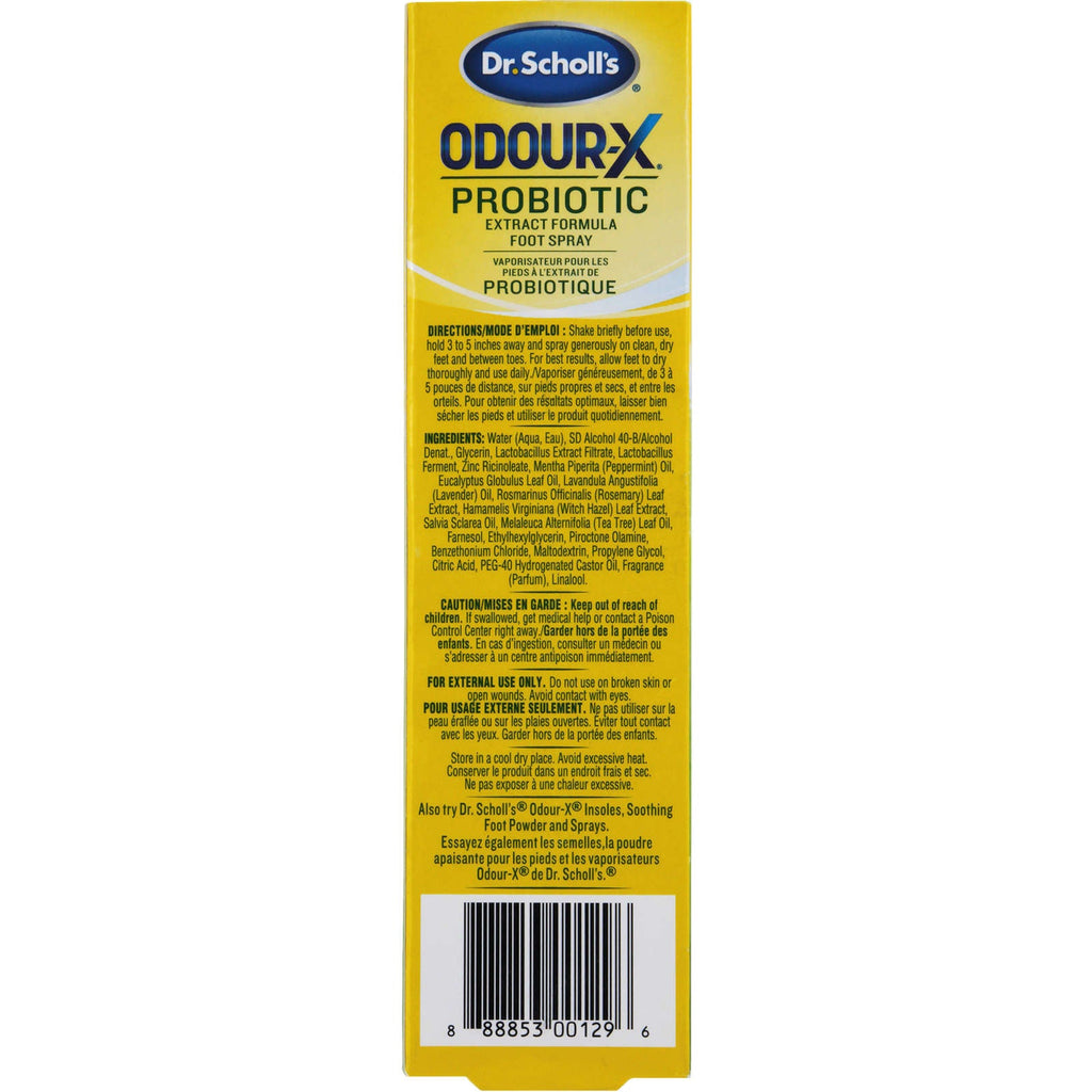 Odor-X Probiotic Foot Spray