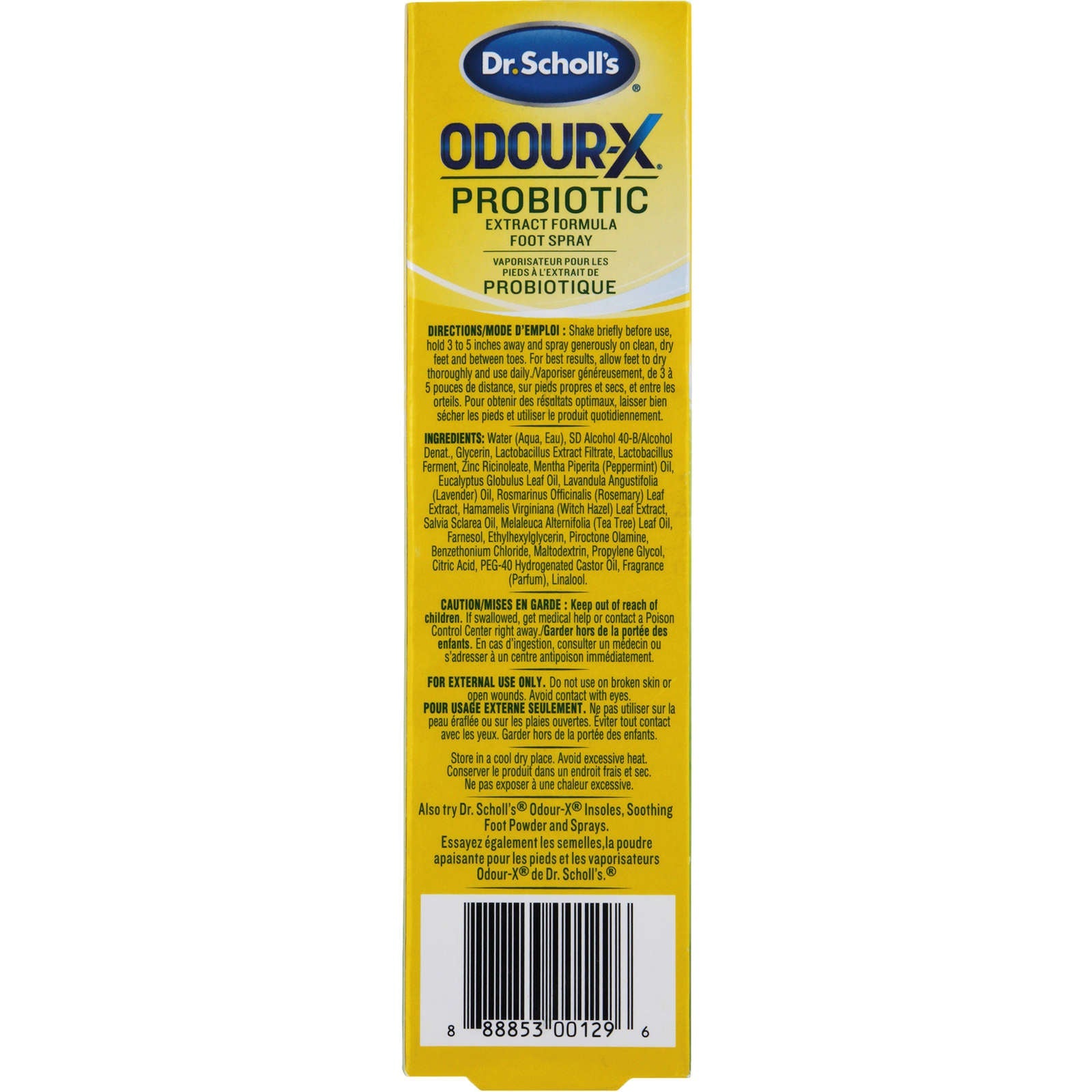 Odor-X Probiotic Foot Spray