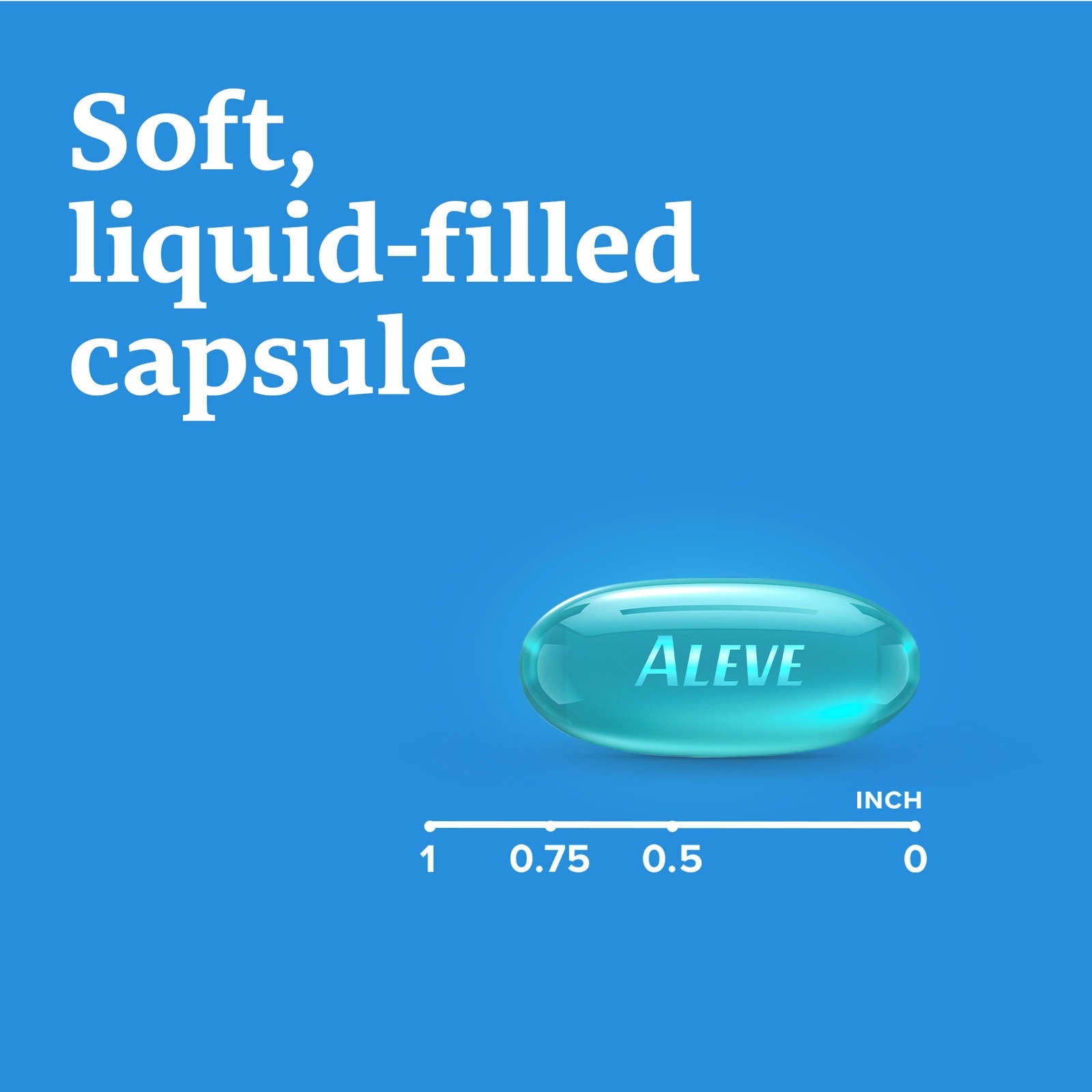 ALEVE Pain Relief Liquid Gels, Strength to Last Up to 12 Hours, Naproxen Sodium 220mg, 30 Liquid Gel Capsules