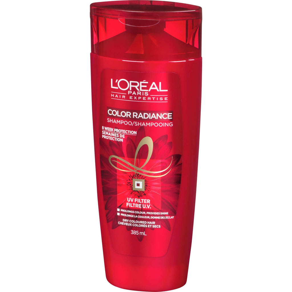 Color radiance shampoo for dry, coloured hair