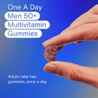 One A Day Men 50 Plus Multivitamin Gummies- Advanced Multivitamin Gummy with Immunity Support & B-Complex, Formulated with Vitamins & Minerals for Men 50+, 130 Gummies
