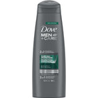 Dove Men+Care  Hair Fall Protection 2-in-1 Shampoo and Conditioner Strengthens Hair Fiber with Bamboo Extract 355 ml