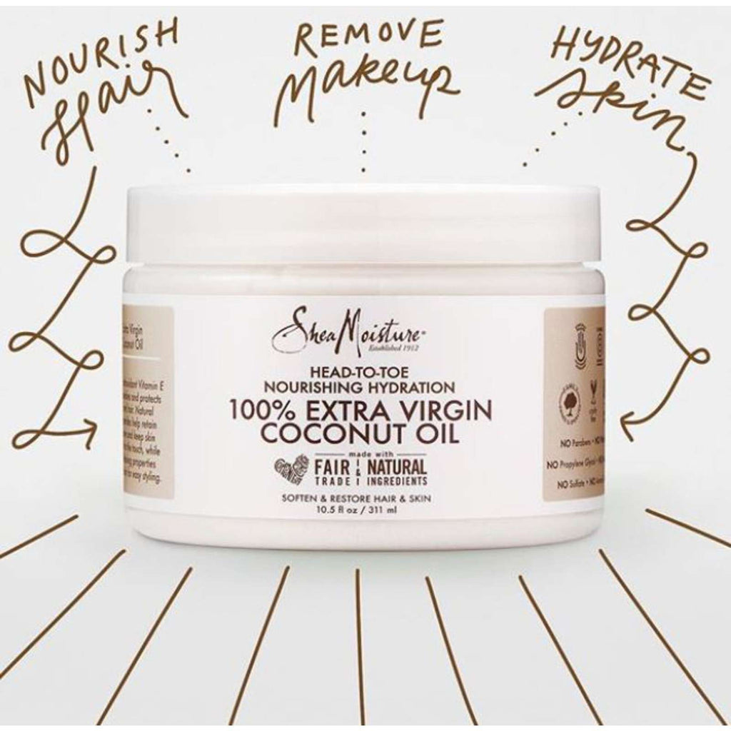 Head-to-Toe Nourishing Hydration 100% Extra Virgin Coconut Oil