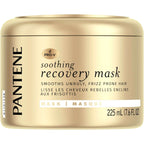 Pantene Pro-V Soothing Recovery Hair Mask for Smoothing Unruly, Frizz Prone Hair, 225 mL