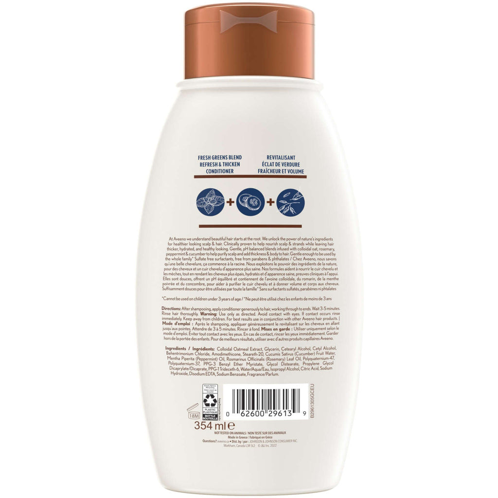 Fresh Greens Blend Conditioner for Refresh & Thicken