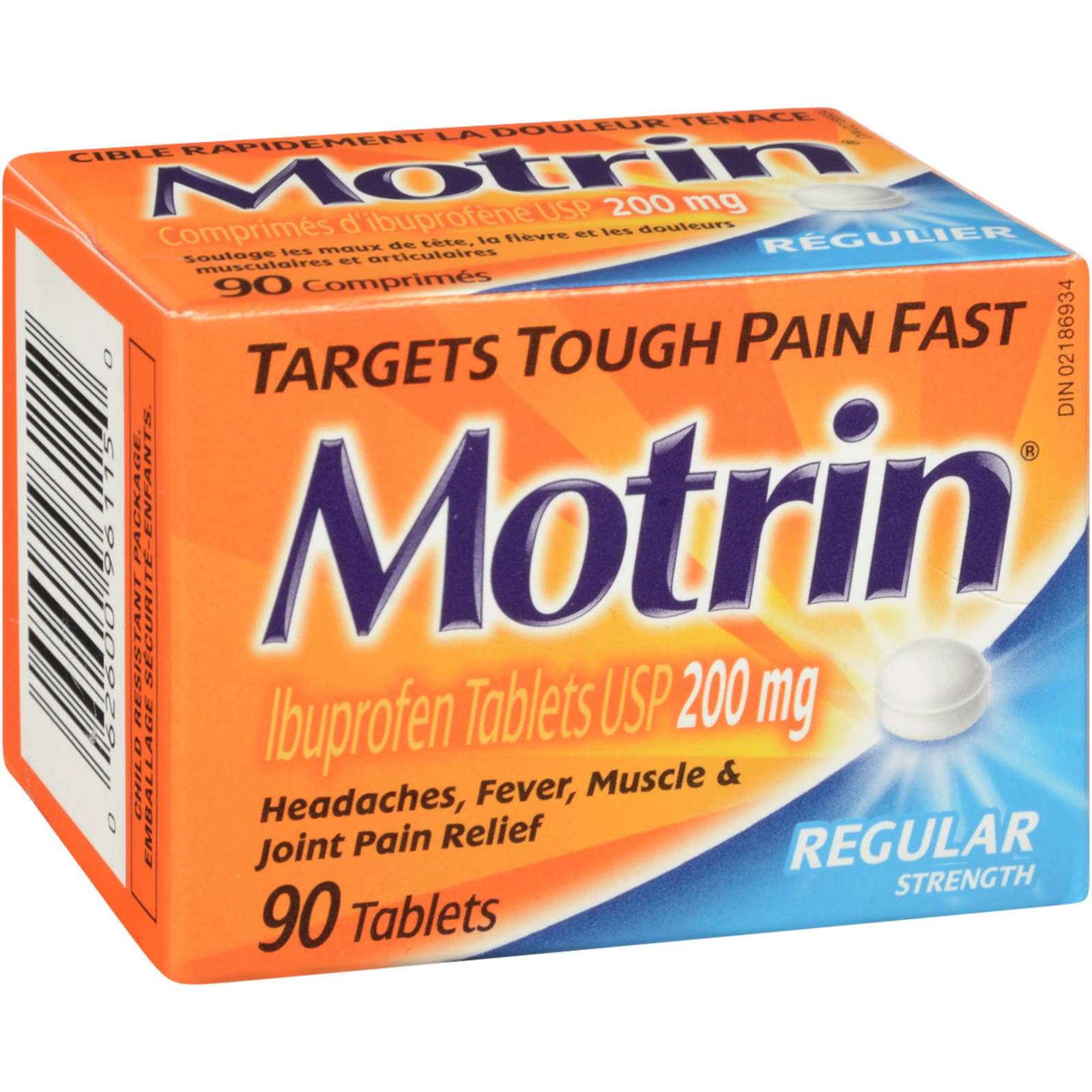 Regular Strength Pain Relief Ibuprofen 200mg