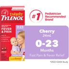 Infants' Medicine, Fever & Pain Drops, Cherry
