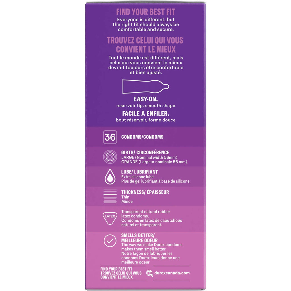 Durex Sensi-Thin Lubricated Value Pack Condoms