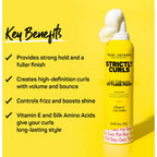 Strictly Curls Curl Enhancing Extra Hold Styling Foam