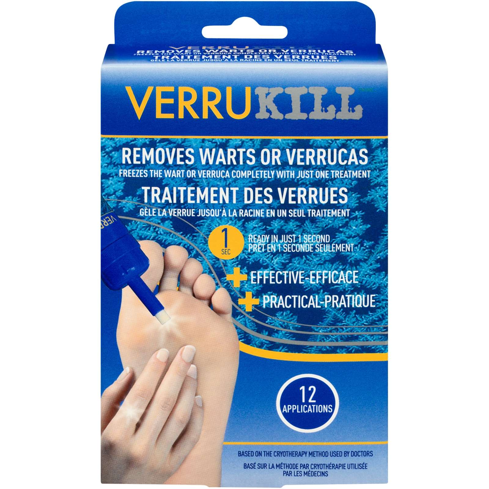 Verrukill® Removes Warts or Verrucas