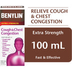 Extra Strength Cough & Chest Congestion Relief Syrup