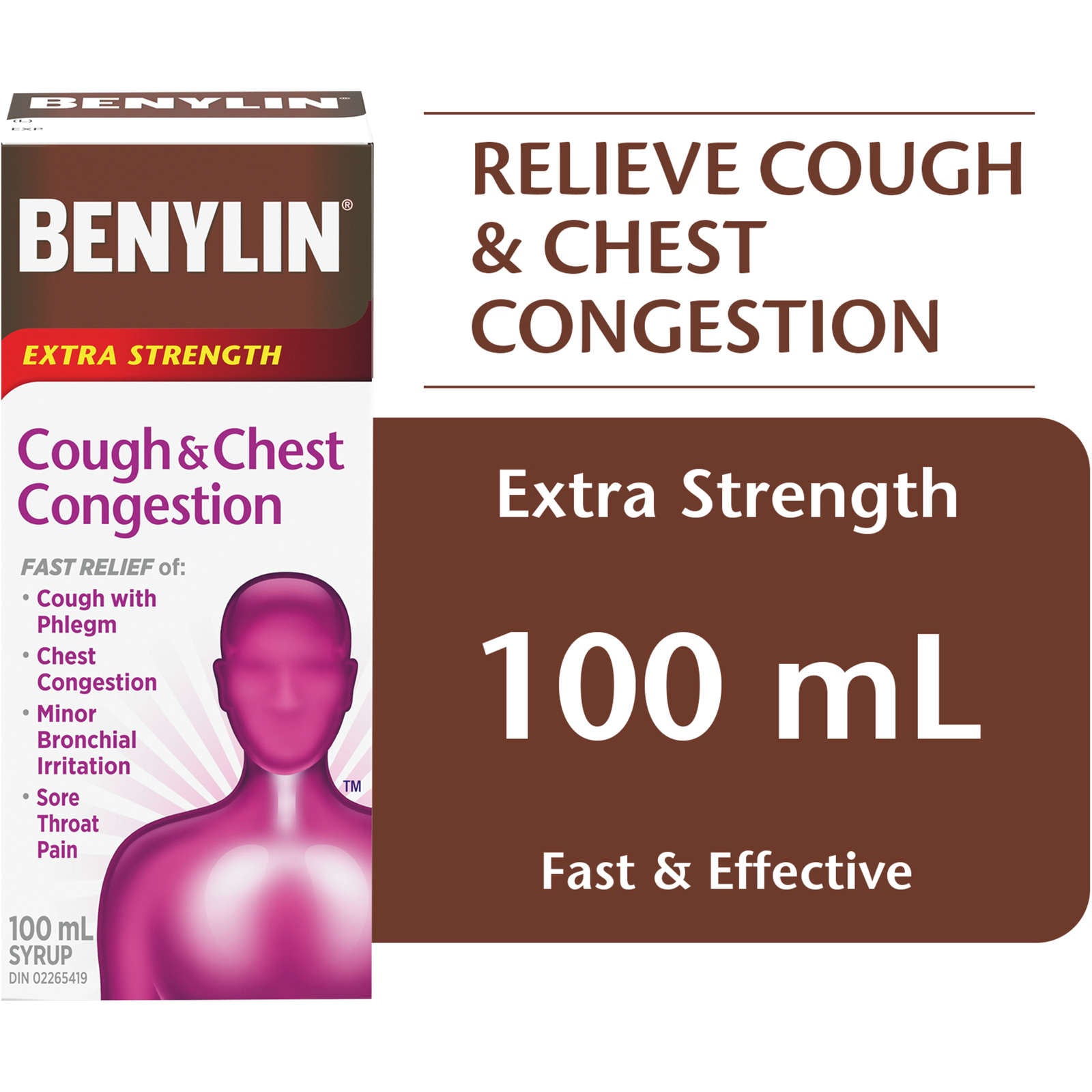 Extra Strength Cough & Chest Congestion Relief Syrup