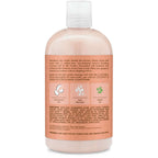 SheaMoisture Coconut & Hibiscus Curl and Shine Shampoo for Thick Curly hair with Silk Protein & Neem Oil Sulfate Free 384 ml