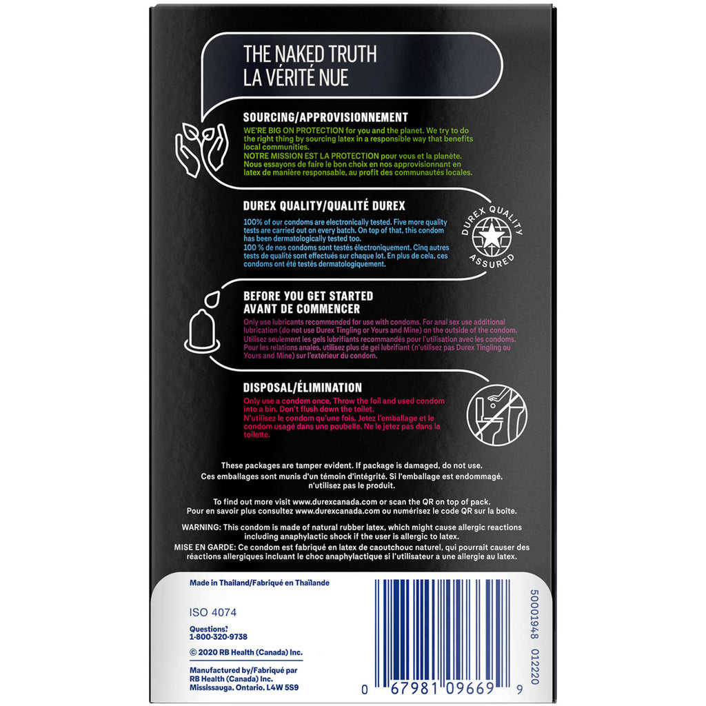 Durex Mutal Climax Condoms, Ribbed & Dotted Condoms with Delay Gel