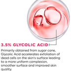Face Wash Cleanser 3.5% Pure Glycolic Acid