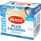 PLUS Calories Vanilla Formulated Liquid Diet Drink, 6 x 237ml