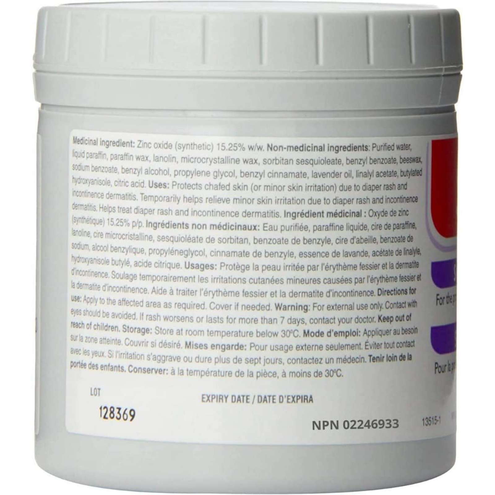 Sudocrem Zinc Oxide Cream, for diaper rash