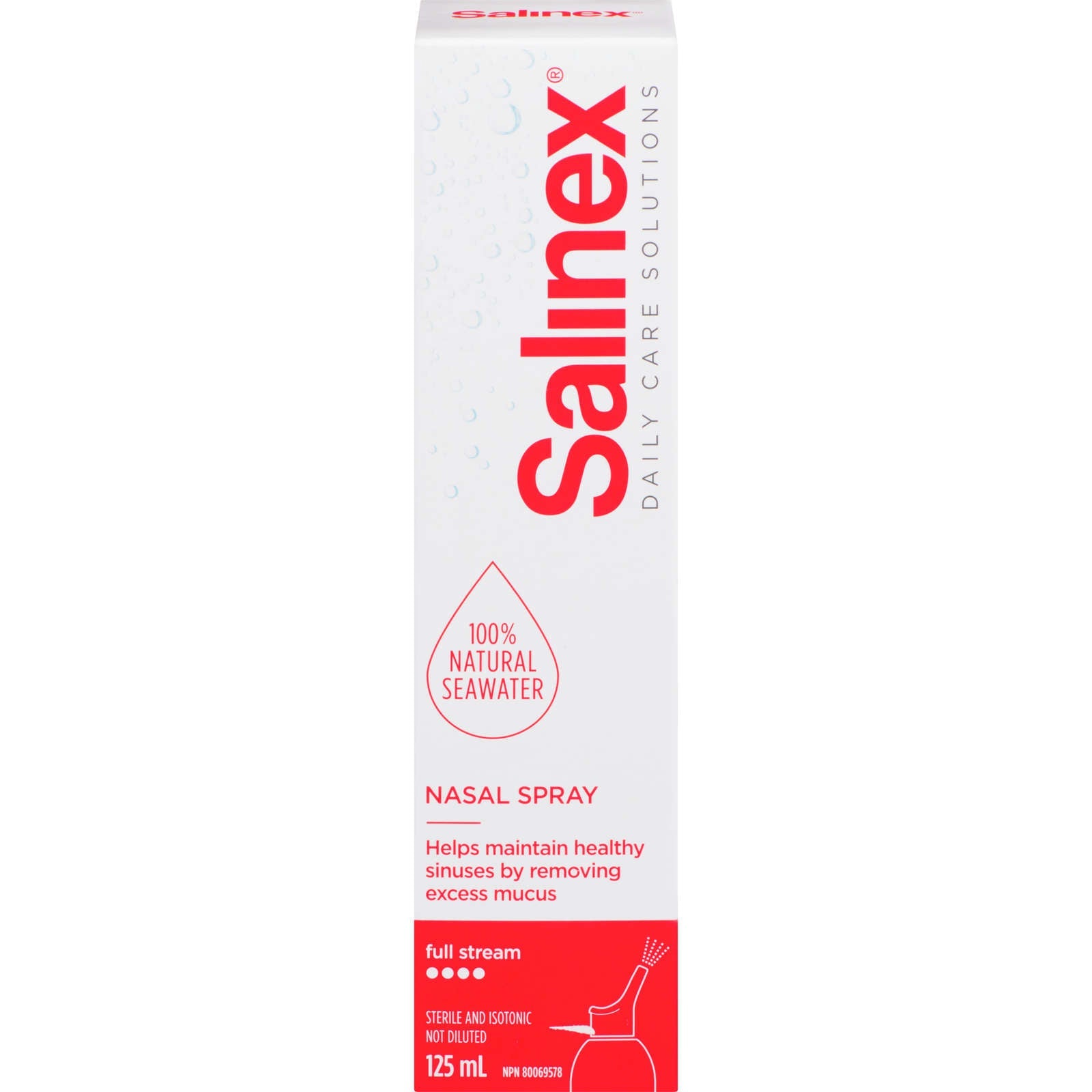 Daily Nasal Spray, Seawater Full Stream