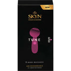 SKYN Tune Personal Massager - Miniature Vibrating Wand - ultra soft silicone finish, water resistant, 10 vibration modes