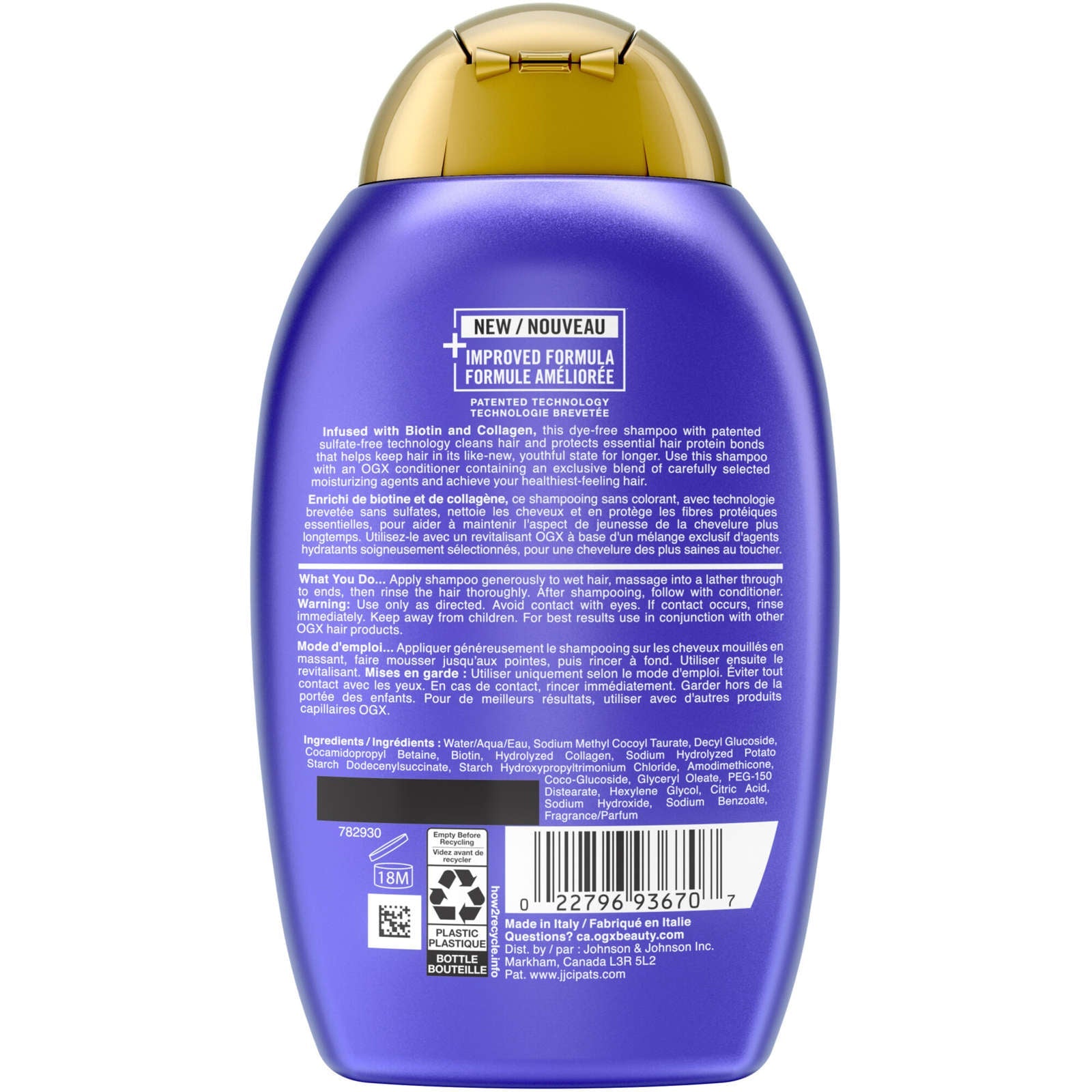 Thick & Full + Biotin & Collagen Volumizing Shampoo