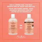 SheaMoisture Coconut & Hibiscus Curl and Shine Shampoo for Thick Curly hair with Silk Protein & Neem Oil Sulfate Free 384 ml