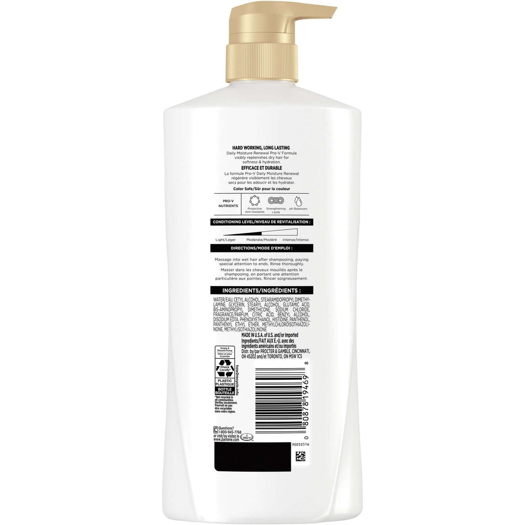 PRO-V Daily Moisture Renewal Conditioner, 16.0 oz/476 mL