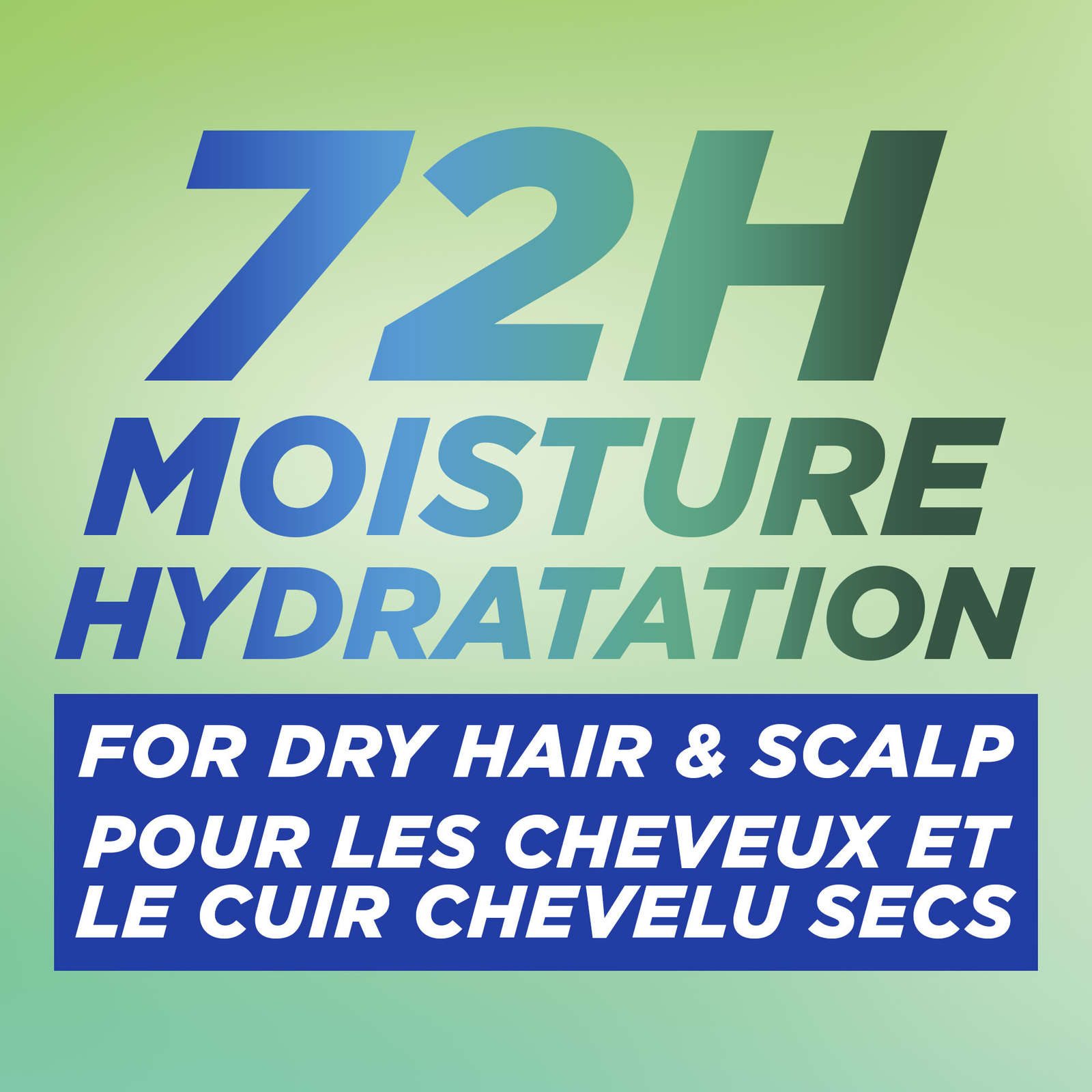 Fructis Pure Moisture Hydrating Shampoo, for 72 hours of moisture for Dry Hair and Scalp, with Hyaluronic Acid and Cucumber Water
