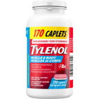 Muscle & Body Pain Relief- Acetaminophen 650 mg - Fast Acting - Bi-Layer Caplets