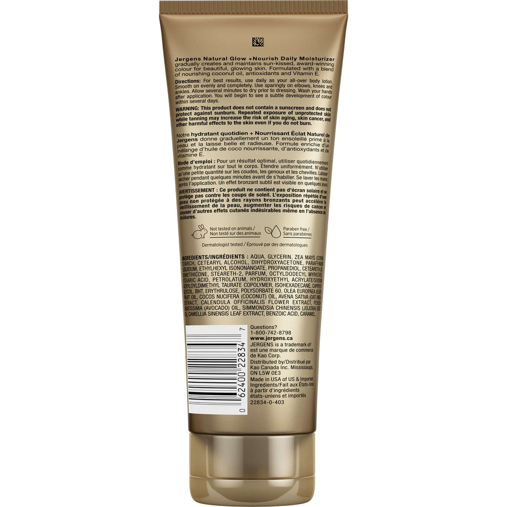 Natural Glow +Nourish Daily Moisturizer & Gradual Sunless Tanner - Fair to Medium