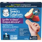 Soothe 'N' Chew Teething Sticks Strawberry Apple