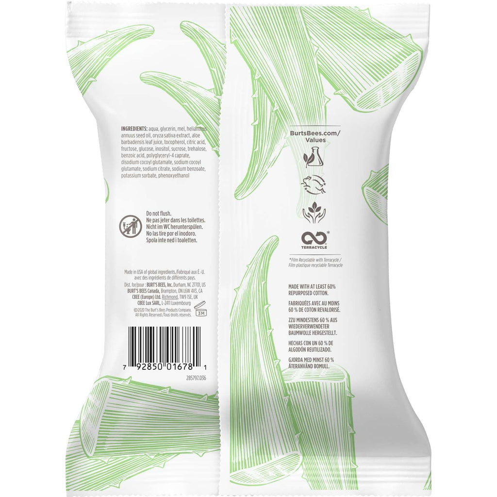 Sensitive Facial Cleansing Towelettes with Cotton Extract