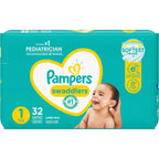 Pampers Swaddlers Newborn Diapers Size 1